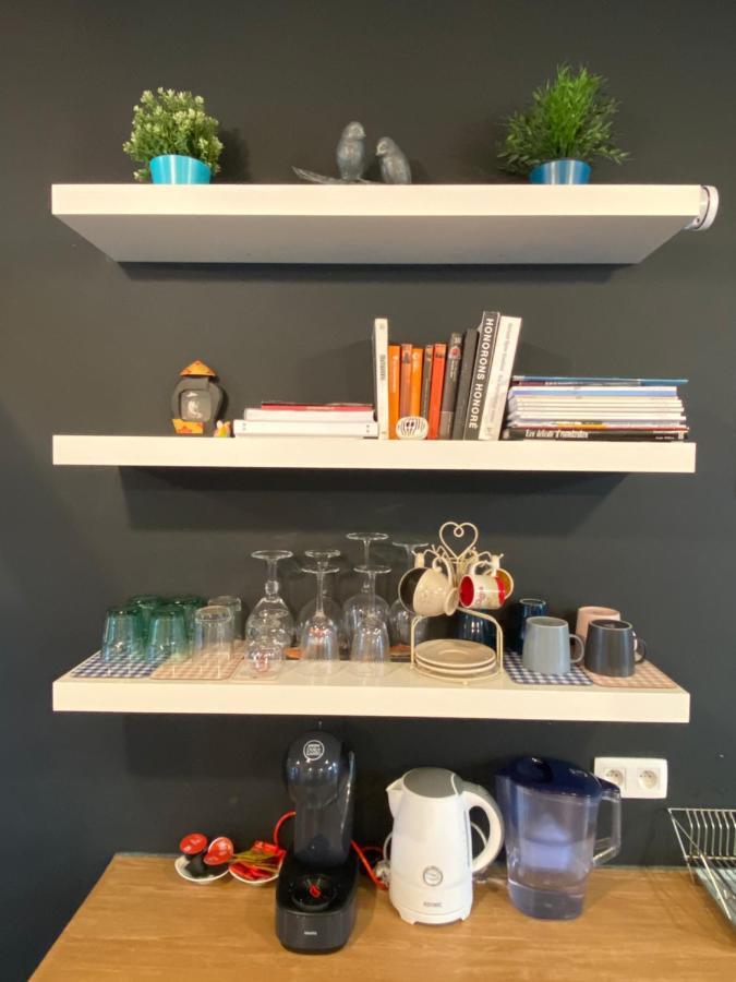 Modern Cozy Studio With Backyard 안트베르펜 외부 사진