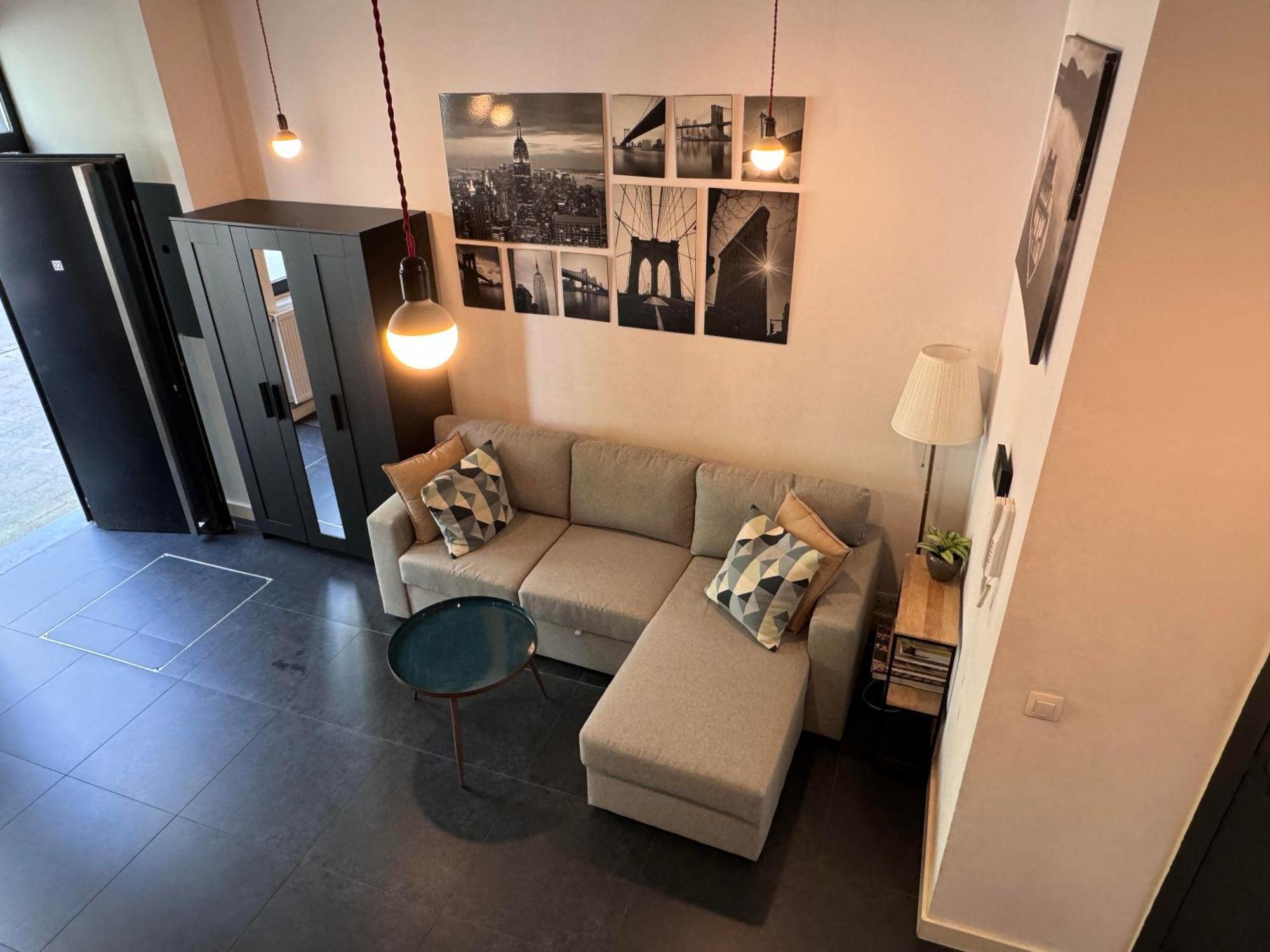 Modern Cozy Studio With Backyard 안트베르펜 외부 사진